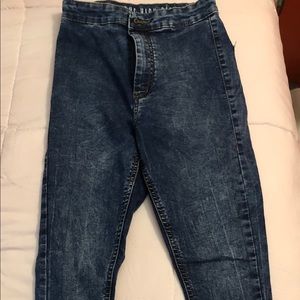 High rise comfortable jeggings